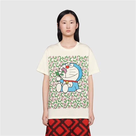 t shirt gucci doraemon